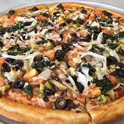 L'Osteria Mondello - 14" Gluten-free vegan veggie pizza (not on menu- ask for it)