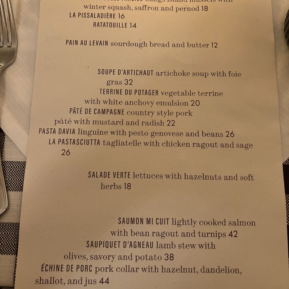 Zimmi's - Food menu - American Near Me - New York, New York Zimmi's - Food menu - American Near Me - New York, New York