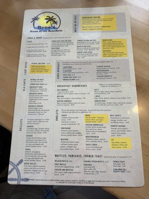 Menu photo 1 Benedict's Southgate, MI Menu photo 1 Benedict's Southgate, MI