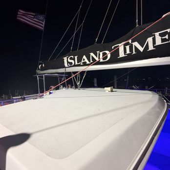 Island Time Sailing - Top of the boat - Boat Charters Near Me - Panama City Beach, Florida