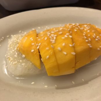 Thai Hut Restaurant - Sticky rice with mango dessert - Thai Near Me - San Antonio, Texas Thai Hut Restaurant - Sticky rice with mango dessert - Thai Near Me - San Antonio, Texas