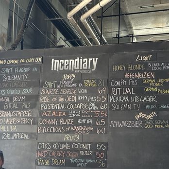 Incendiary Brewing Company - Breweries Near Me - Winston-Salem, North Carolina Incendiary Brewing Company - Breweries Near Me - Winston-Salem, North Carolina
