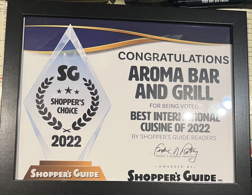 AROMA BAR & GRILL 52 Photos & 109 Reviews 485 Main St, Great