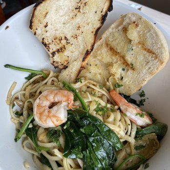 Black Diamond Grill - Shrimp pasta. Big shrimps. Maybe try not to over cook the pasta next time. - Salad Near Me - Healy, Alaska
