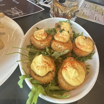 G.O.A.T's Arena - Devilicious eggs - Sports Bars Near Me - Fairview, Texas