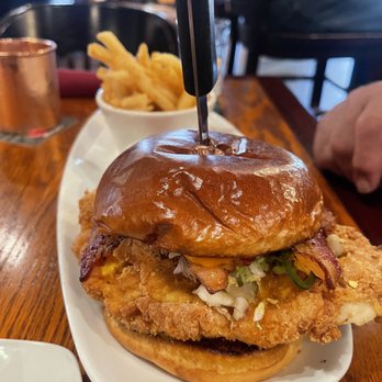 Glacier BrewHouse - Double Dipped Chicken Sandwich - American Near Me - Anchorage, Alaska Glacier BrewHouse - Double Dipped Chicken Sandwich - American Near Me - Anchorage, Alaska