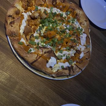 Yard House - Our buffalo chicken pizza. Tons of chicken, lots of sauces and well worth the price and Super delicious. - Bars Near Me - Moorestown, New Jersey Yard House - Our buffalo chicken pizza. Tons of chicken, lots of sauces and well worth the price and Super delicious. - Bars Near Me - Moorestown, New Jersey