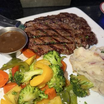 Stadium club at the max - Big Hurt Ribeye Steak - Sports Bars Near Me - McCook, Illinois