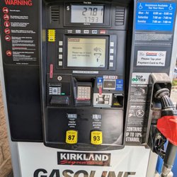 Costco Gasoline - Gas prices as of July 16, 2023. Pump 12 of 12.