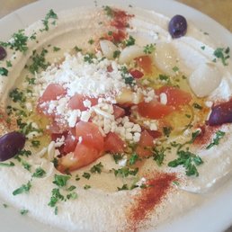 AWESOME Mediterranean Hummus. AWESOME Mediterranean Hummus.