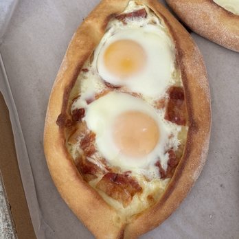 Egg Boat - Bacon egg boat definitely a must - Georgian Near Me - San Fernando Valley, California Egg Boat - Bacon egg boat definitely a must - Georgian Near Me - San Fernando Valley, California