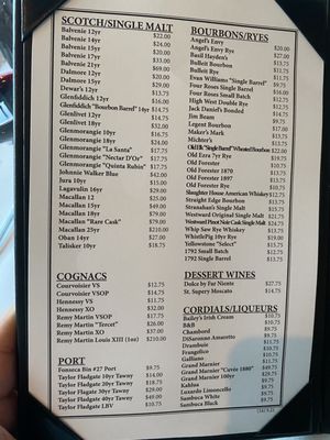 Menu photo 7 Hyde Park Prime Steakhouse Daytona Beach, FL