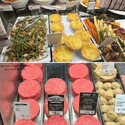 Meats available as well as prepared foods Meats available as well as prepared foods
