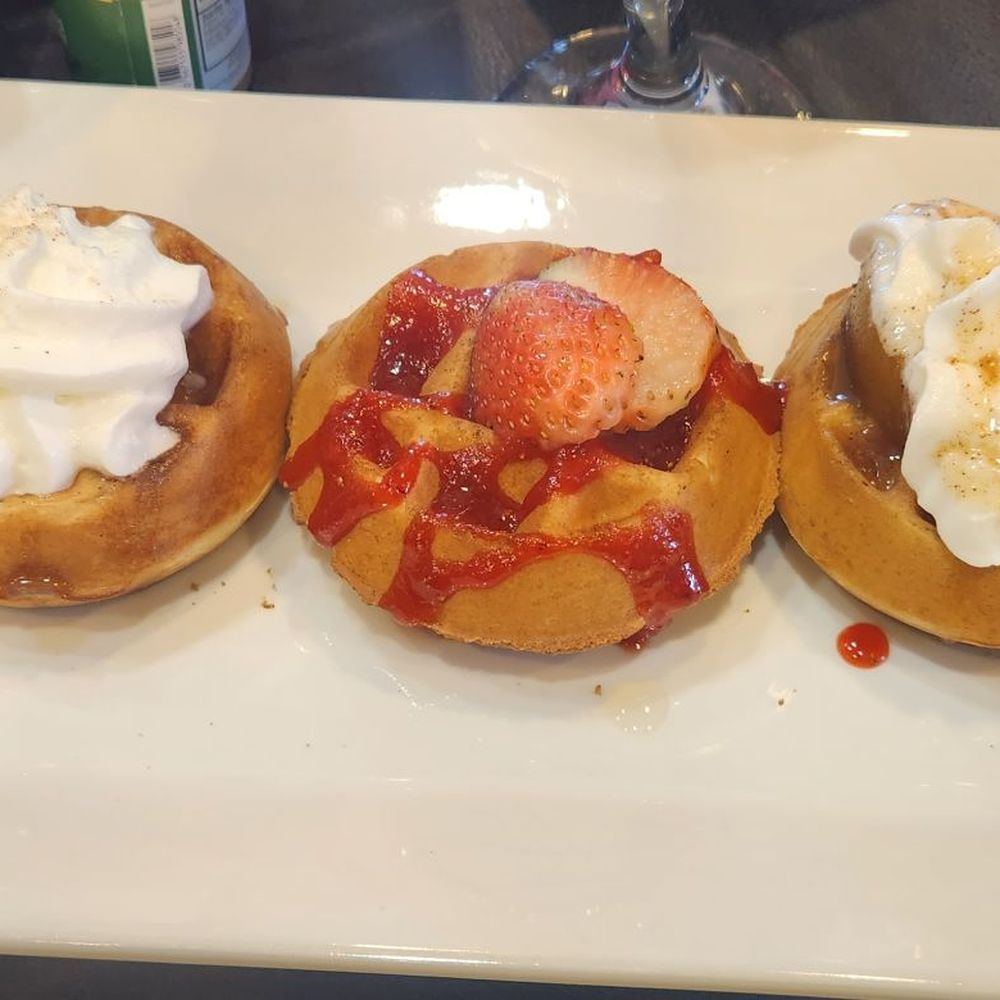 Bea's Kitchen & Kocktails - Waffle flight!! Yummy - Breakfast & Brunch Near Me - Richton Park, Illinois Bea's Kitchen & Kocktails - Waffle flight!! Yummy - Breakfast & Brunch Near Me - Richton Park, Illinois