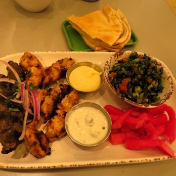 Craft Pita - combo kabob plate - Mediterranean Near Me - Houston, Texas