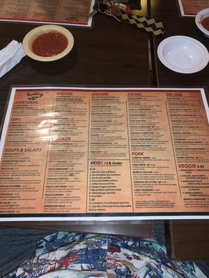 Menu photo 5 Monterrey Restaurante Mexicano North Augusta, SC
