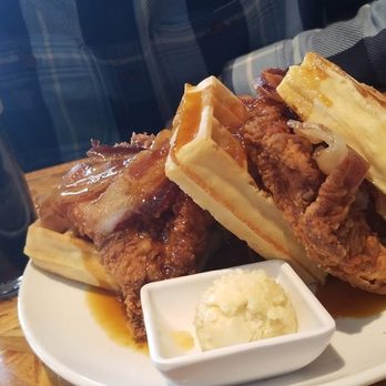 OHSO Brewery- Gilbert - Brunch and Beer Special-Chicken and Waffles. Lost Viking Stout - Breweries Near Me - Gilbert, Arizona OHSO Brewery- Gilbert - Brunch and Beer Special-Chicken and Waffles. Lost Viking Stout - Breweries Near Me - Gilbert, Arizona