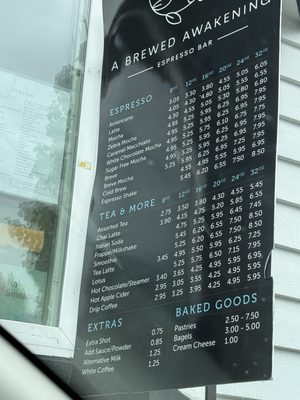 Menu photo 3 A Brewed Awakening Edmonds, WA