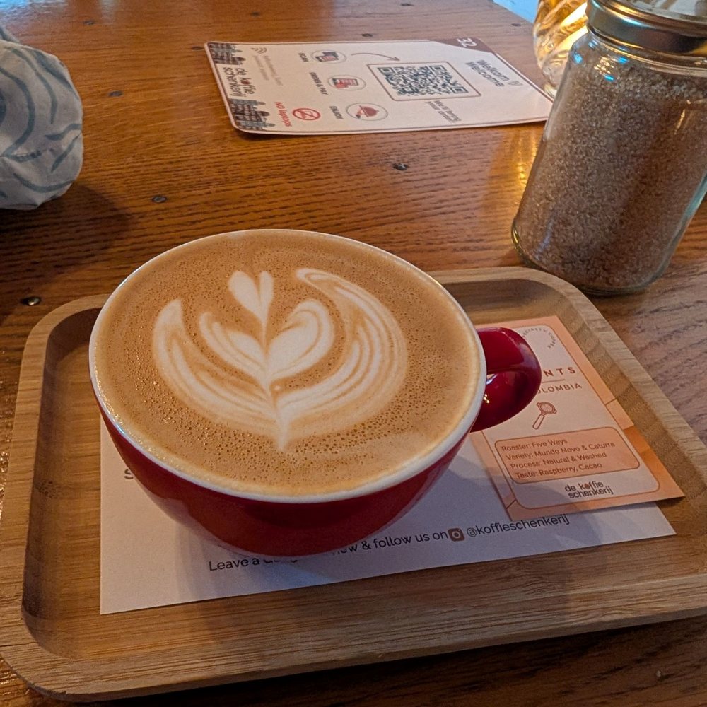 De Koffieschenkerij - Cappuccino - Coffee & Tea Near Me - Amsterdam, New Hampshire
