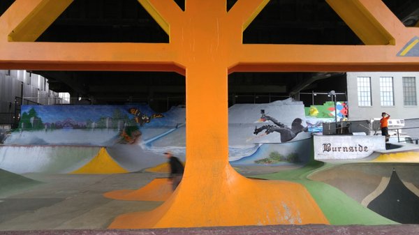 Burnside Skatepark by null
