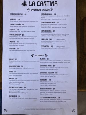 Menu photo 5 La Cantina Santa Barbara, CA Menu photo 5 La Cantina Santa Barbara, CA