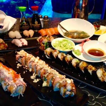 Oceano - AYCE made-to-order sushi for only $18.99 lunch / $27.99 din...mgr said that their fish comes fresh frm the Bay Area every 2 days - Seafood Near Me - Reno, Nevada