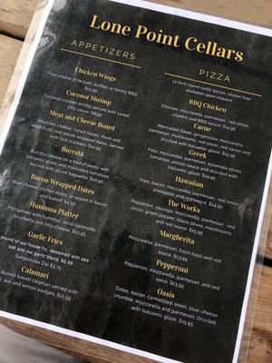 Menu photo 1 Lone Point Cellars Brewster, WA Menu photo 1 Lone Point Cellars Brewster, WA