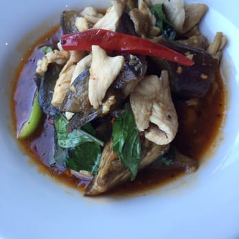 Sala Thai - Stir Fry Eggplant w Chicken - Thai Near Me - Oklahoma City, Oklahoma Sala Thai - Stir Fry Eggplant w Chicken - Thai Near Me - Oklahoma City, Oklahoma