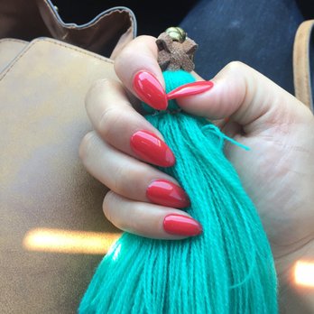 LiLy Nails & Spa - Ninzy shaped my nails beautifully! #CocacolaRed #OPIgel - Nail Salons Near Me - Springfield, Virginia