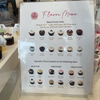 Dots Cupcakes - Menu - Cupcakes Near Me - Irvine, California