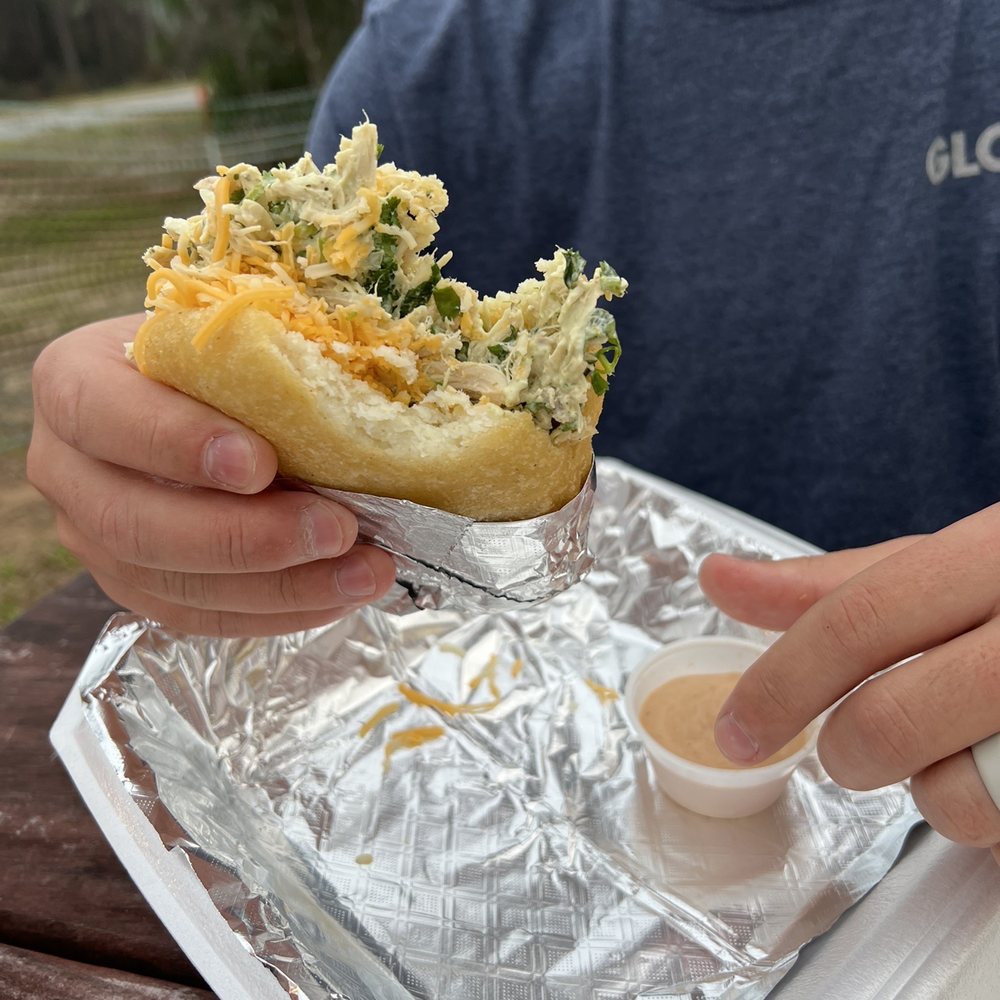 La Chama Venez - Arepa with chicken salad! AMAZING - Venezuelan Near Me - Niceville Fl, Florida