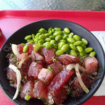 Mama Kim’s - Hawaiian Poke Bowl with Edamame. - Poke Near Me - Honolulu, Hawaii Mama Kim’s - Hawaiian Poke Bowl with Edamame. - Poke Near Me - Honolulu, Hawaii