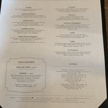 Medina Cafe - menu - Breakfast & Brunch Near Me - Vancouver, British Columbia