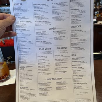 The Hamilton - Front of menu - Seafood Near Me - Washington, DC, District of Columbia The Hamilton - Front of menu - Seafood Near Me - Washington, DC, District of Columbia
