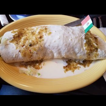 Tres Caminos - Burrito was huge and delicious - Mexican Near Me - Caseyville, Illinois