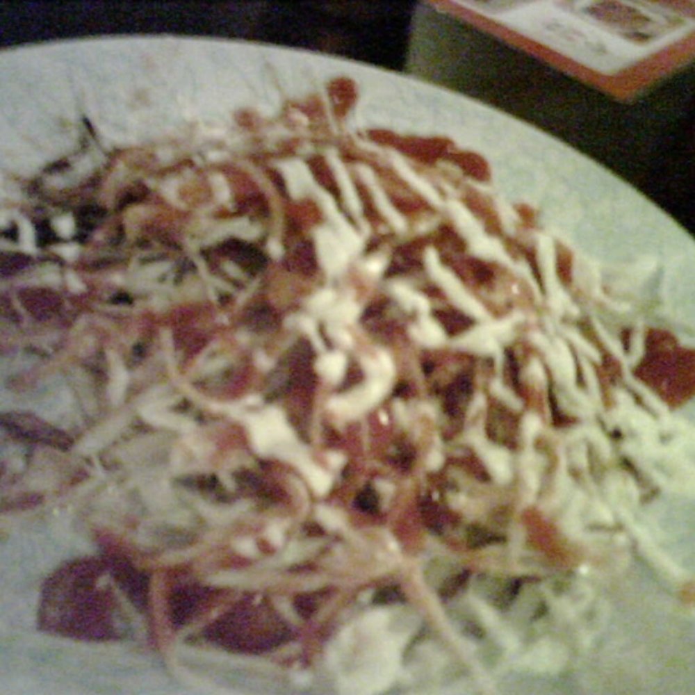 Cheogod Zip Chicken Pizza - Ketchup & Mayo dressing - Korean Near Me - Flushing, New York