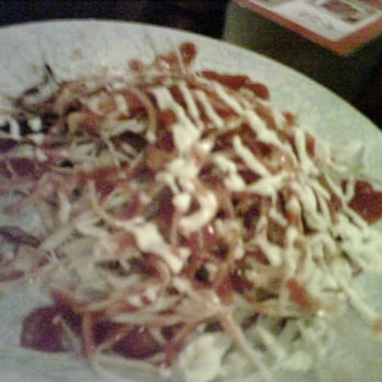 Cheogod Zip Chicken Pizza - Ketchup & Mayo dressing - Korean Near Me - Flushing, New York