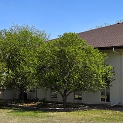 Golden church of Christ - photo from road of church building 5/25/26