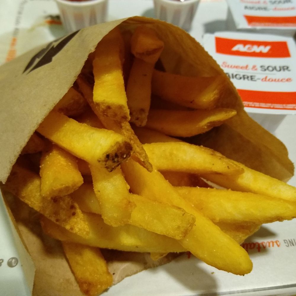 A&W - Closeup of their fries. - Burgers Near Me - Ottawa, Ontario