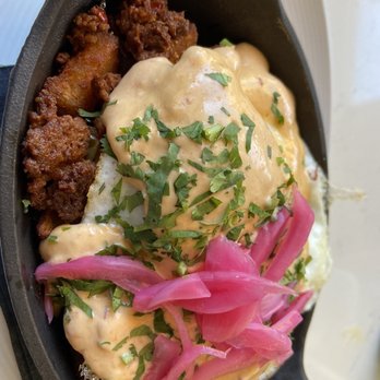Full Belly - Chorizo Poblano Hash - Breakfast & Brunch Near Me - San Antonio, Texas Full Belly - Chorizo Poblano Hash - Breakfast & Brunch Near Me - San Antonio, Texas
