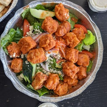 Pick Me Up Cafe - Buffalo Tofu Salad - New American Near Me - Chicago, Illinois