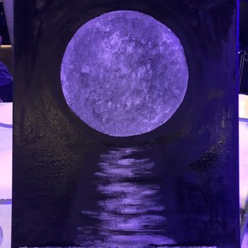 Pinot's Palette - Step two of the colorful moon - Paint & Sip Near Me - Pasadena, California Pinot's Palette - Step two of the colorful moon - Paint & Sip Near Me - Pasadena, California