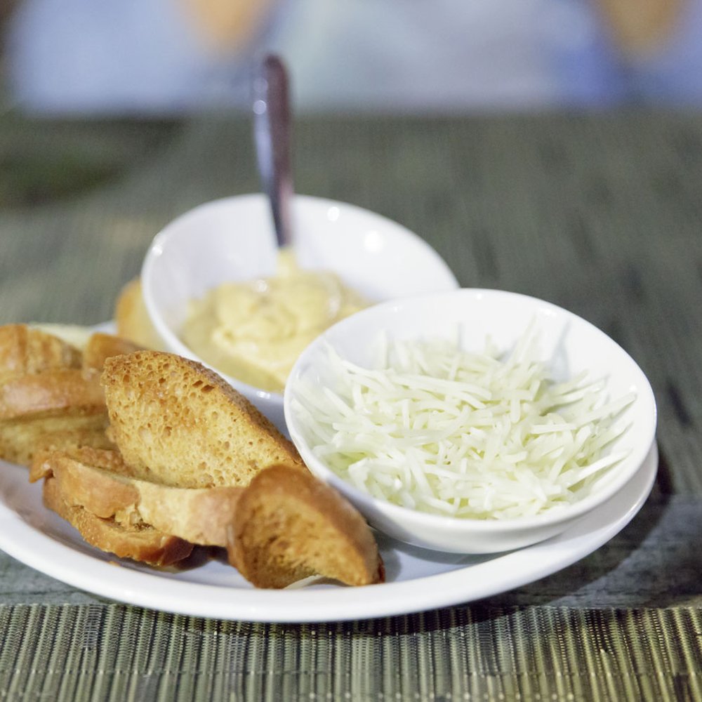 Petit Prince - Rouille Sauce and Fried Bread for the Fish Soup - Restaurants Near Me - Menton, 06