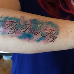 New Moon Tattoo - My Tattoo by Milena Fusco, day of inking.