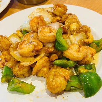 China Islamic Restaurant - a plate of shrimp and vegetables - Chinese Near Me - Rosemead, California