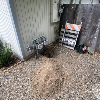 JD's Plumbing - Left the job like this for over a week after all repairs were made and has turned back on? - Plumbing Near Me - Seaside, California