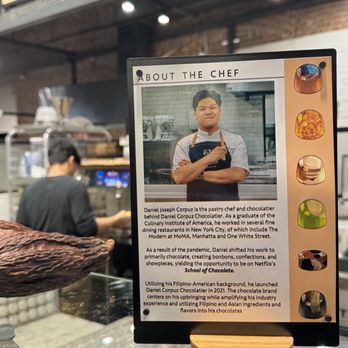 Daniel Corpuz Chocolatier - Owner/Chef behind the scenes - Chocolatiers & Shops Near Me - New York, New York Daniel Corpuz Chocolatier - Owner/Chef behind the scenes - Chocolatiers & Shops Near Me - New York, New York