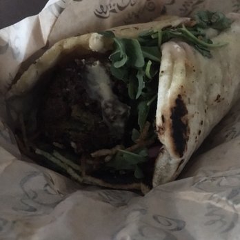 Dune - Organic Green Herb Falafel Sandwich (vegan) - Falafel Near Me - Los Angeles, California