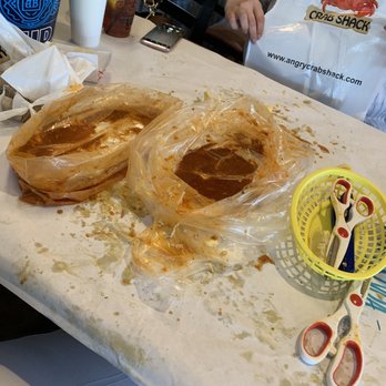 Angry Crab Shack - After pic. Lol!! - Cajun/Creole Near Me - Phoenix, Arizona