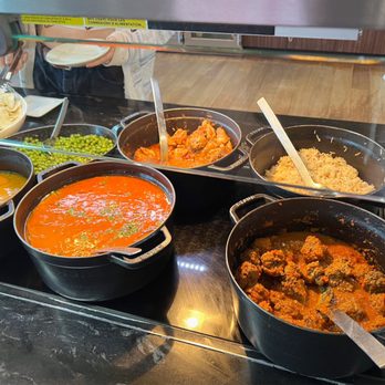 Turkish Airlines - Food bar (evening time) - Airlines Near Me - Dulles, Virginia